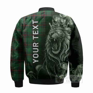 Kinloch Tartan Bomber Jacket Roaring Lion Heritage