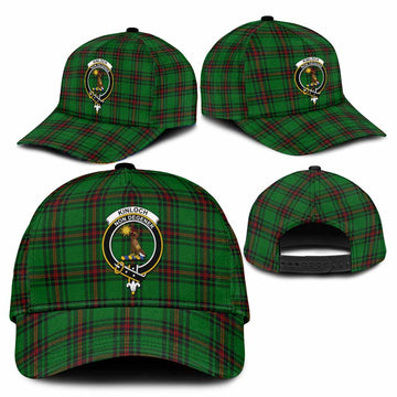 Kinloch Tartan Classic Cap with Family Crest