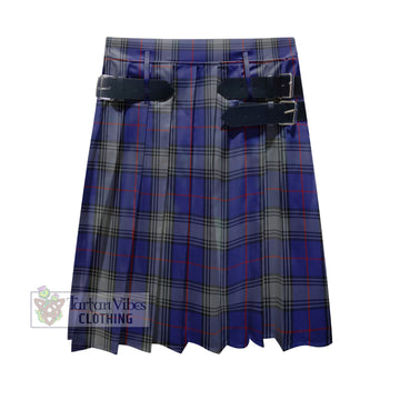Kinnaird Tartan Men's Pleated Skirt - Fashion Casual Retro Scottish Kilt Style