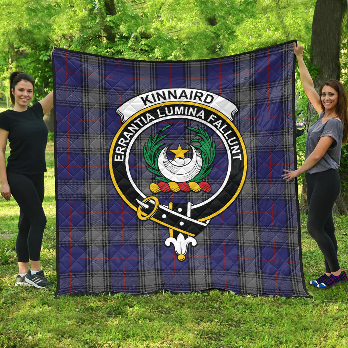 kinnaird-tartan-quilt-with-family-crest