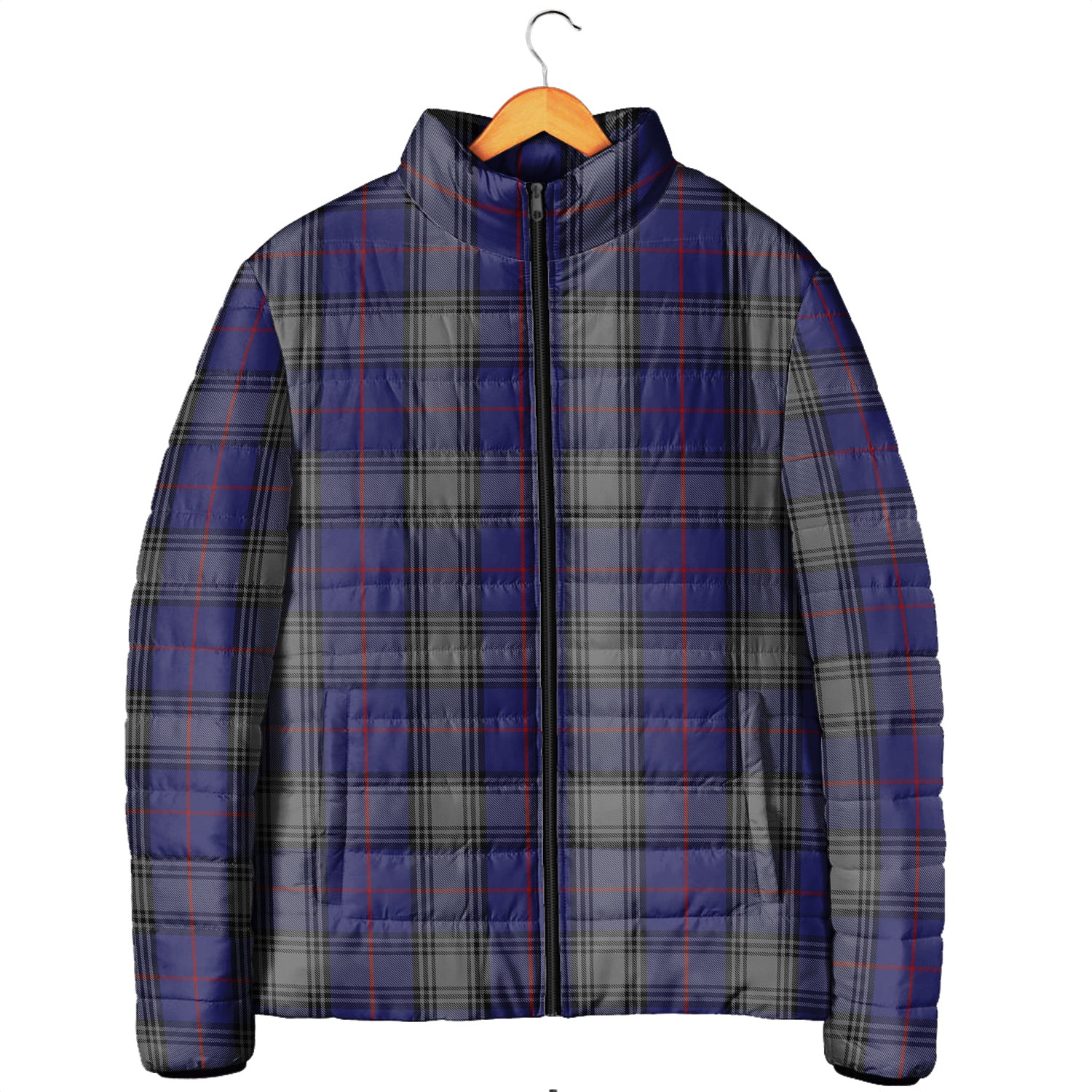 Kinnaird Tartan Padded Jacket Men's Padded Jacket - Tartan Vibes Clothing