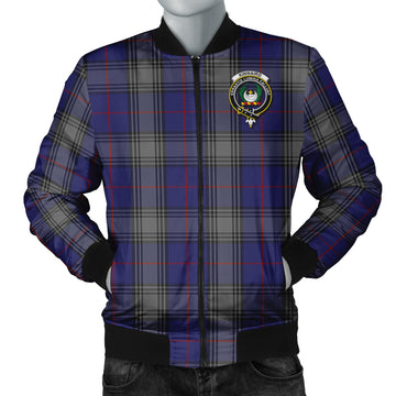Kinnaird Tartan Bomber Jacket with Family Crest