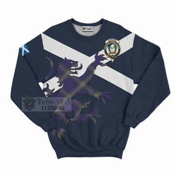 Kinnaird Tartan Lion Rampant Sweatshirt Proudly Display Your Heritage with Alba Gu Brath and Clan Name