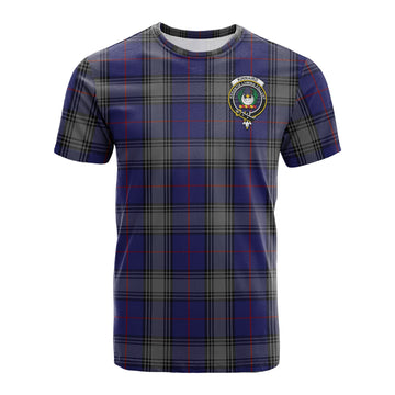 Kinnaird Tartan T-Shirt with Family Crest - Tartan Vibes Clothing