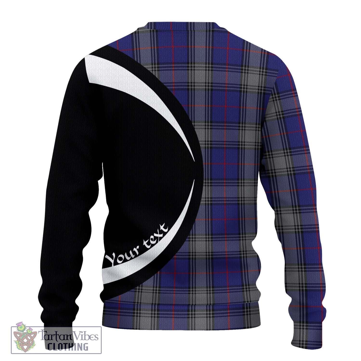 Kinnaird Tartan Ugly Sweater with Family Crest Circle Style - Tartan Vibes Clothing