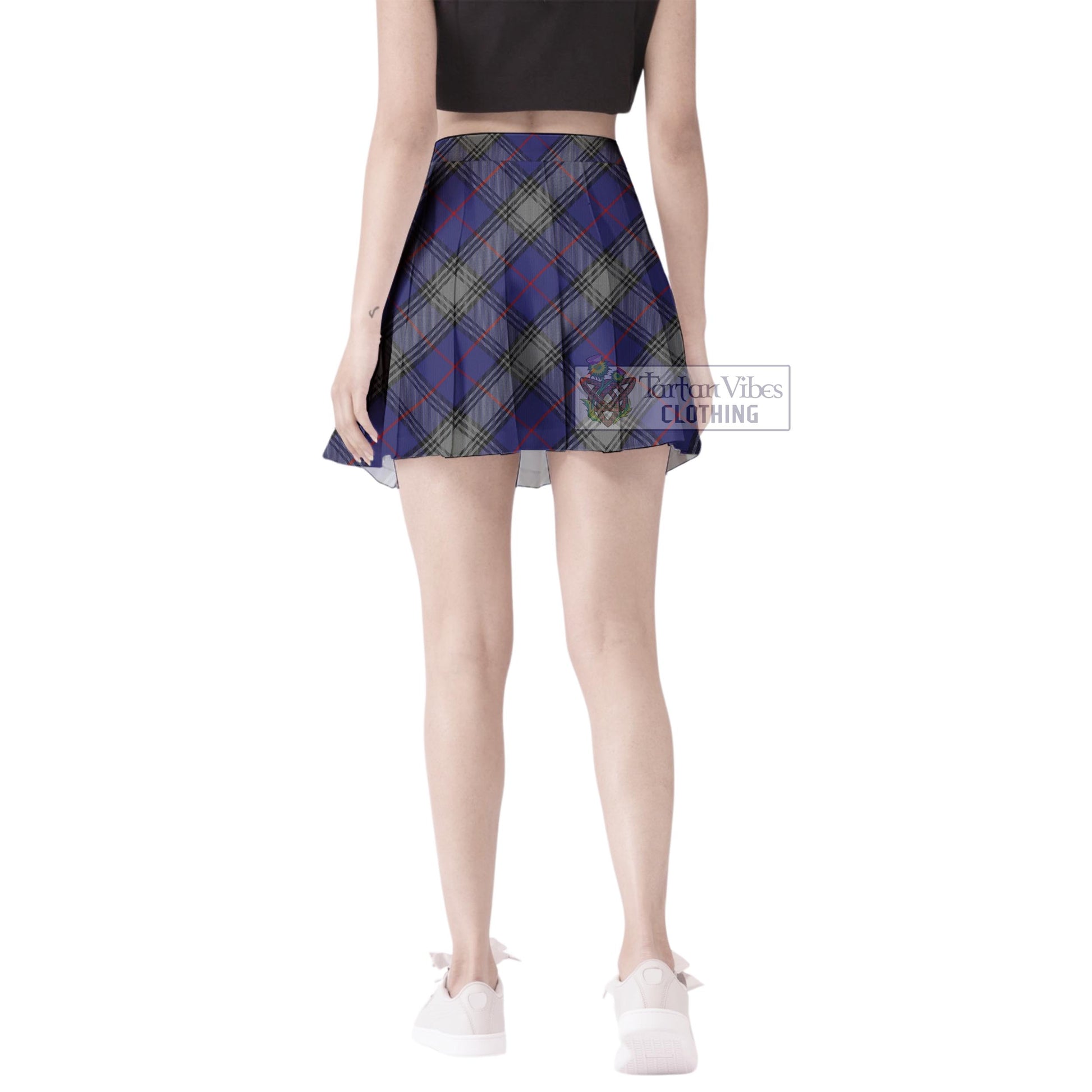 Tartan Vibes Clothing Kinnaird Tartan Women's Plated Mini Skirt