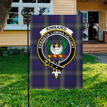 Kinnaird Tartan Flag with Family Crest