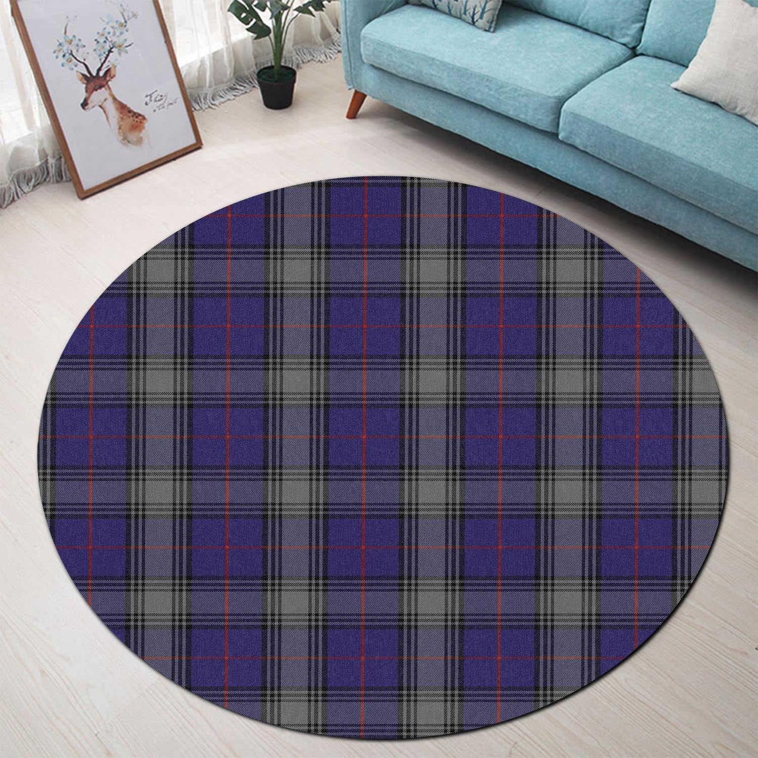 kinnaird-tartan-round-rug