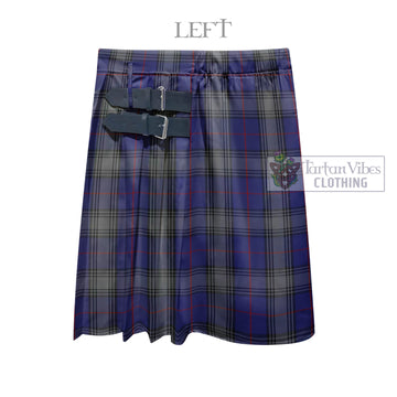 Kinnaird Tartan Men's Pleated Skirt - Fashion Casual Retro Scottish Kilt Style