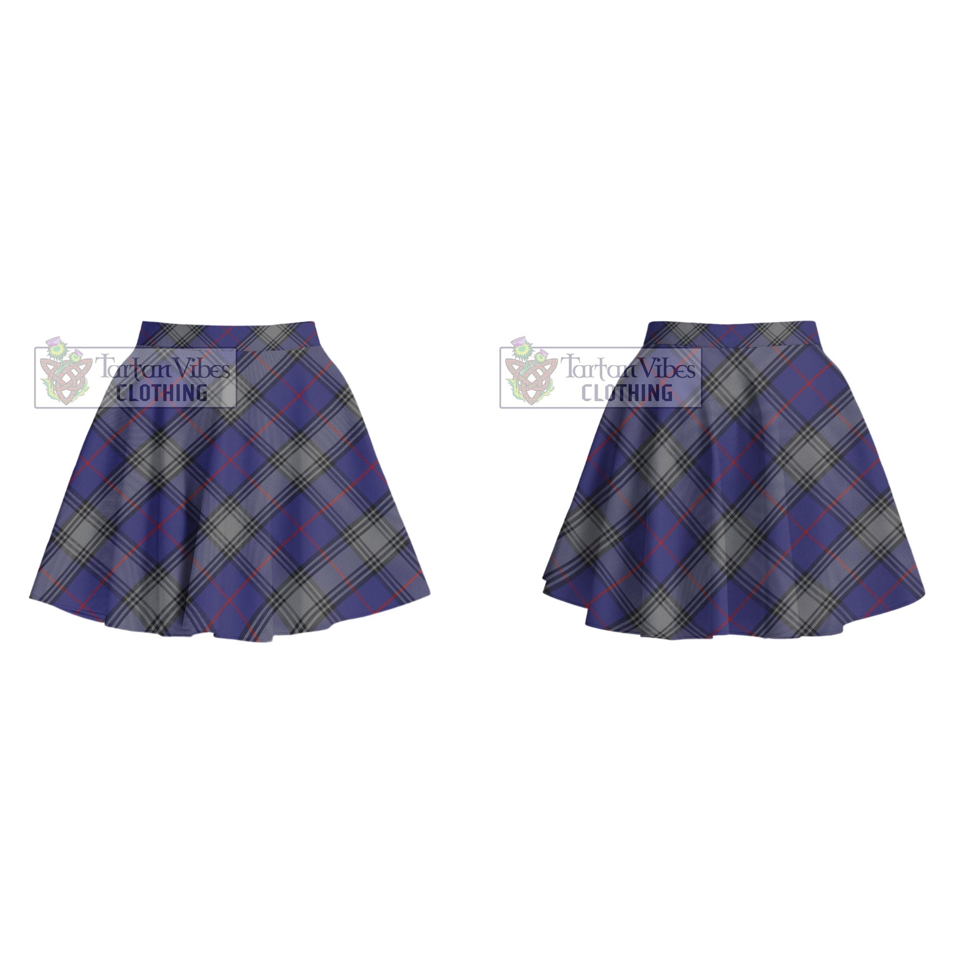 Tartan Vibes Clothing Kinnaird Tartan Women's Plated Mini Skirt