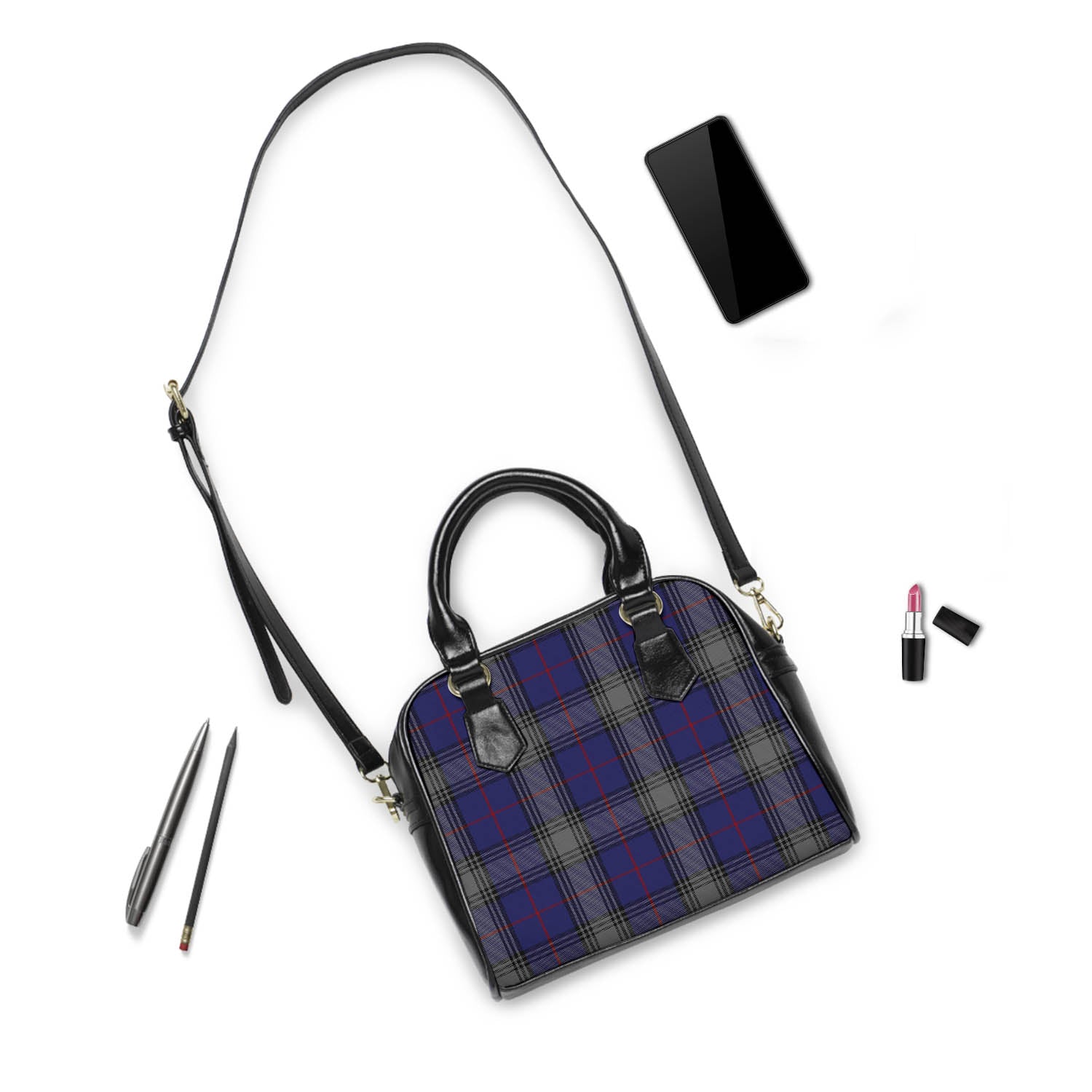 Kinnaird Tartan Shoulder Handbags - Tartanvibesclothing