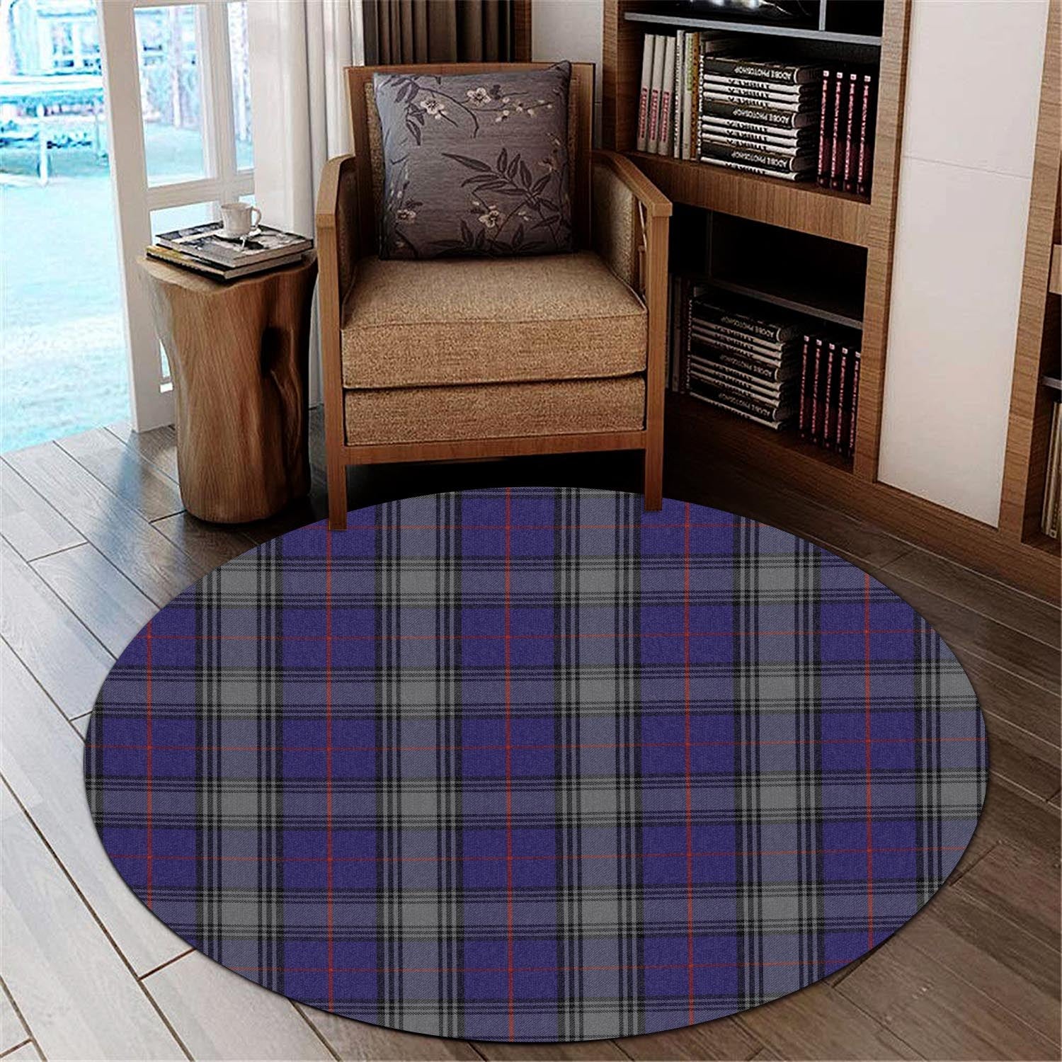 kinnaird-tartan-round-rug