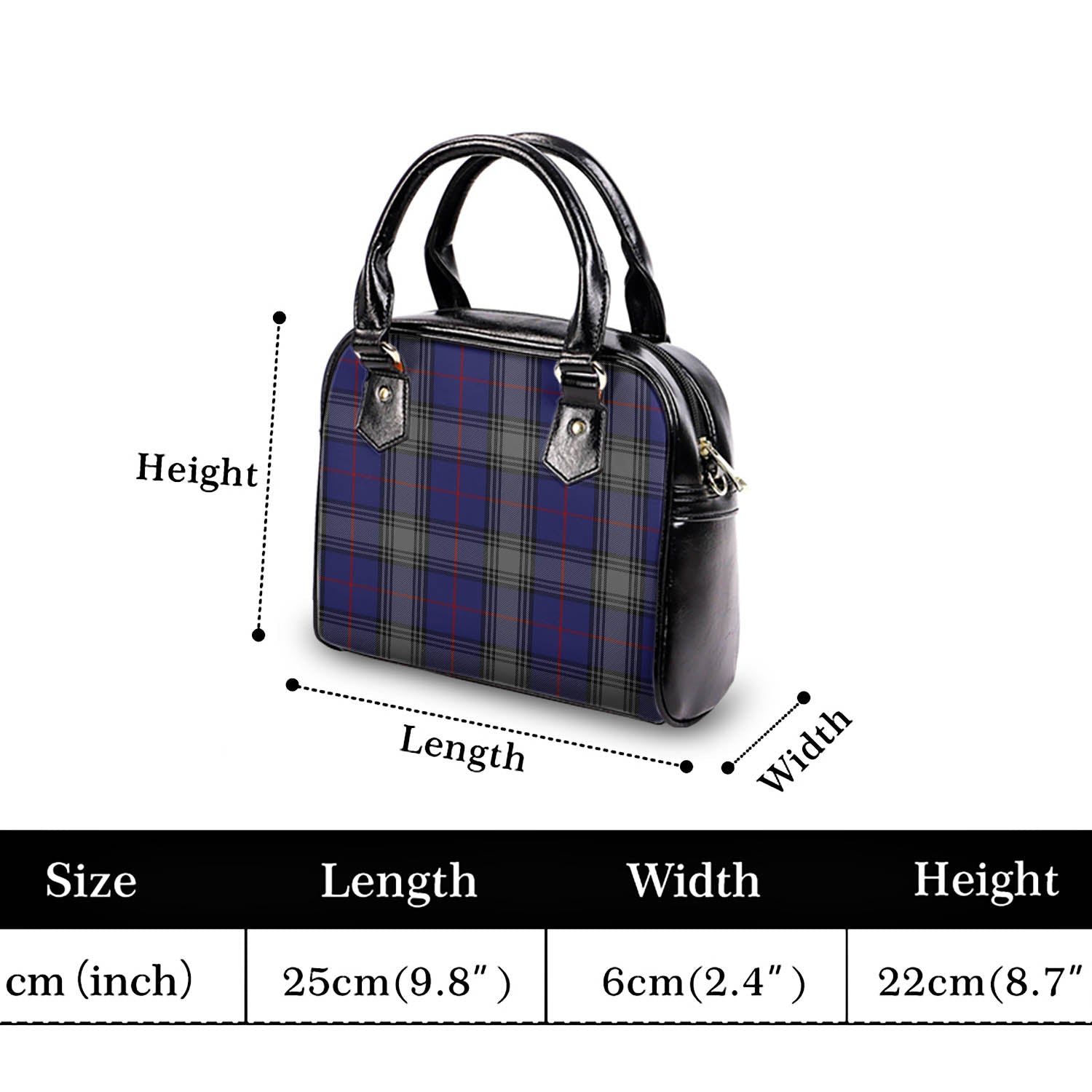 Kinnaird Tartan Shoulder Handbags - Tartanvibesclothing