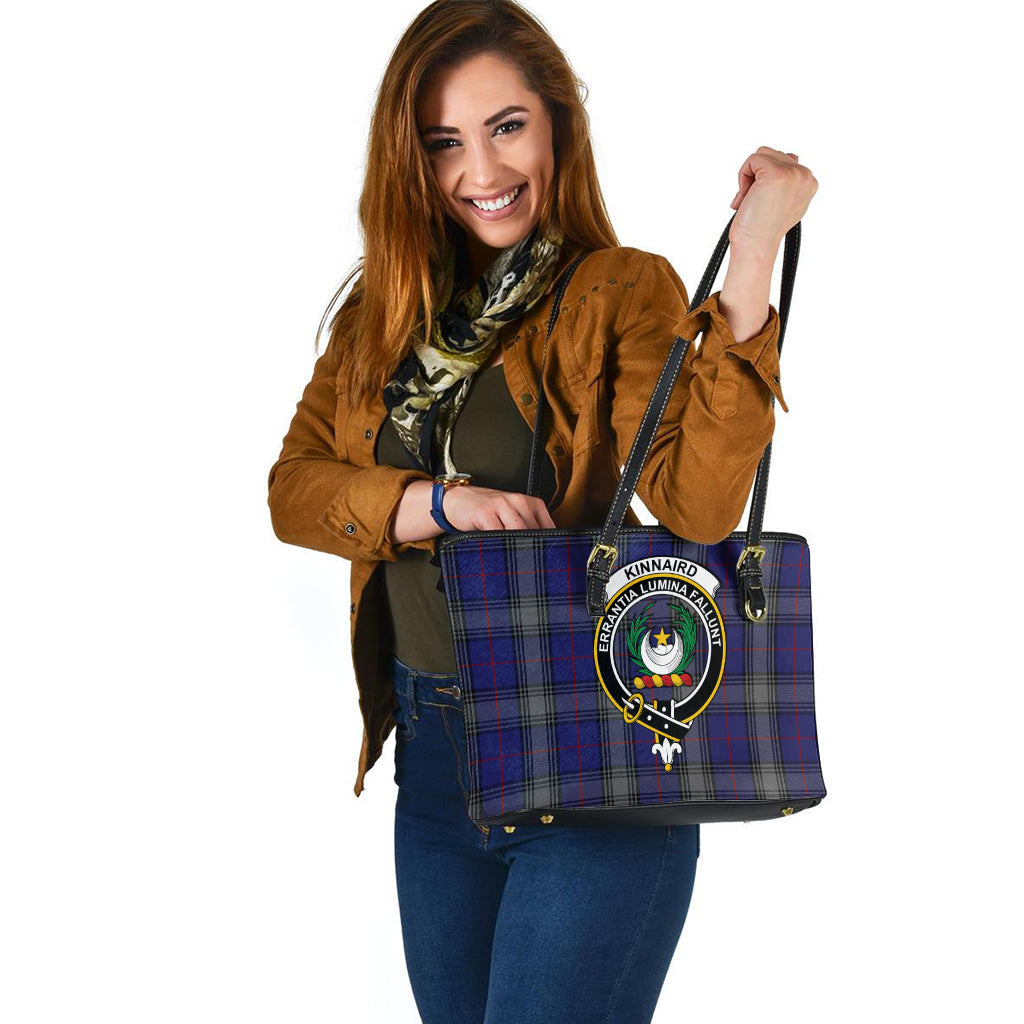 kinnaird-tartan-leather-tote-bag-with-family-crest