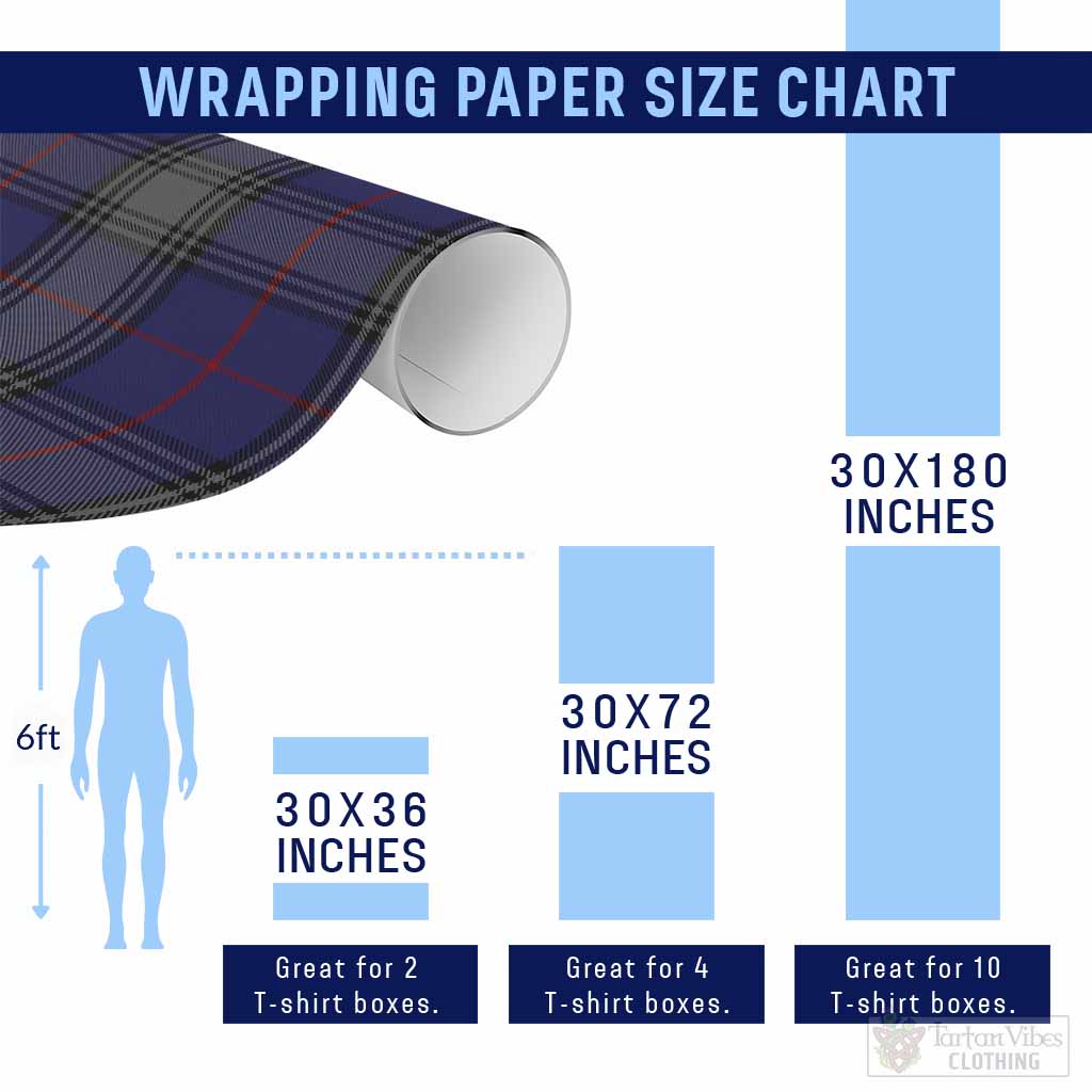 Kinnaird Classic Tartan Wrapping Paper, Classic Scottish Plaid Gift Wrap