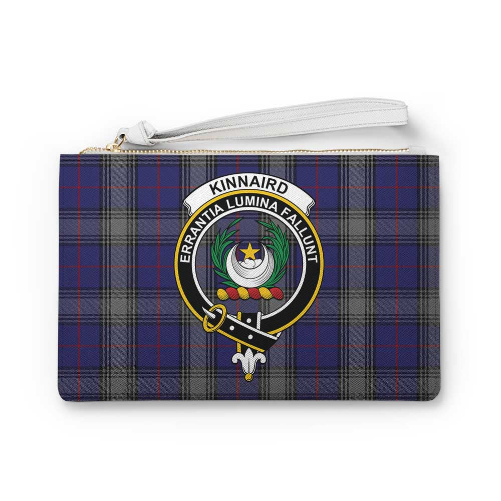 Tartan Vibes Clothing Kinnaird Family Crest Tartan Clutch Bag