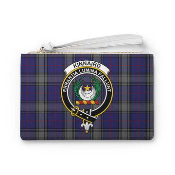 Tartan Vibes Clothing Kinnaird Family Crest Tartan Clutch Bag