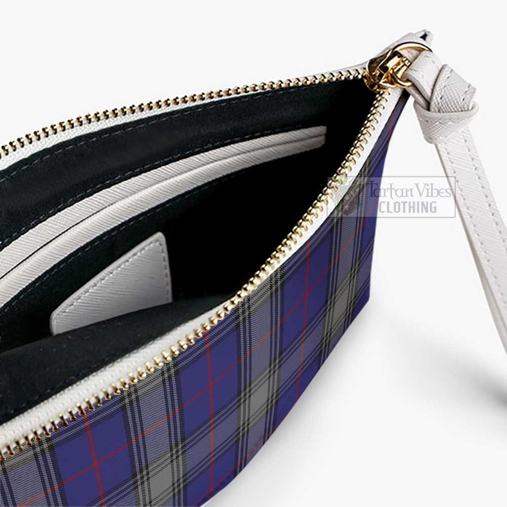 Tartan Vibes Clothing Kinnaird Family Crest Tartan Clutch Bag