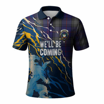 Kinnaird Scotland Tartan Polo Shirt WC2026 Football - We'll Be Coming