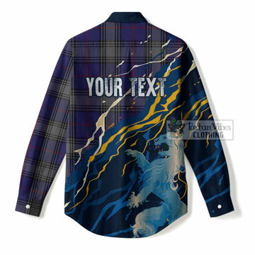 Kinnaird Scotland Tartan Women Casual Shirt WC2026 Football - We'll Be Coming
