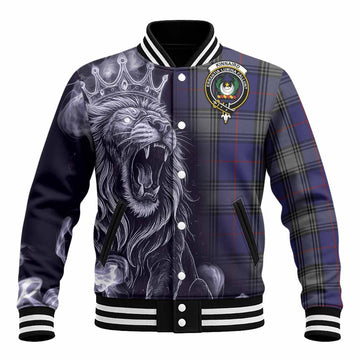 Kinnaird Tartan Baseball Jacket Roaring Lion Heritage