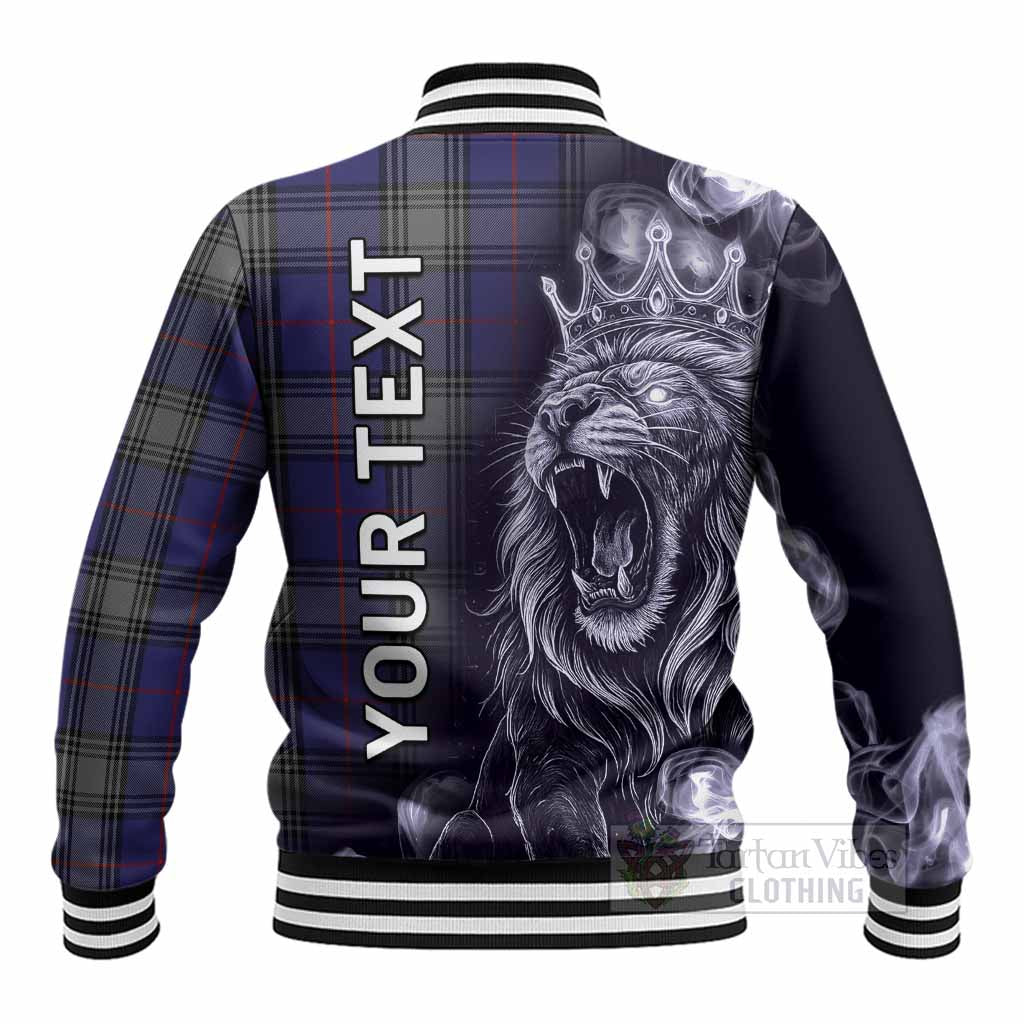 Kinnaird Tartan Baseball Jacket Roaring Lion Heritage