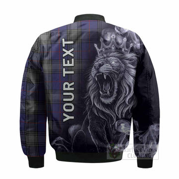 Kinnaird Tartan Bomber Jacket Roaring Lion Heritage