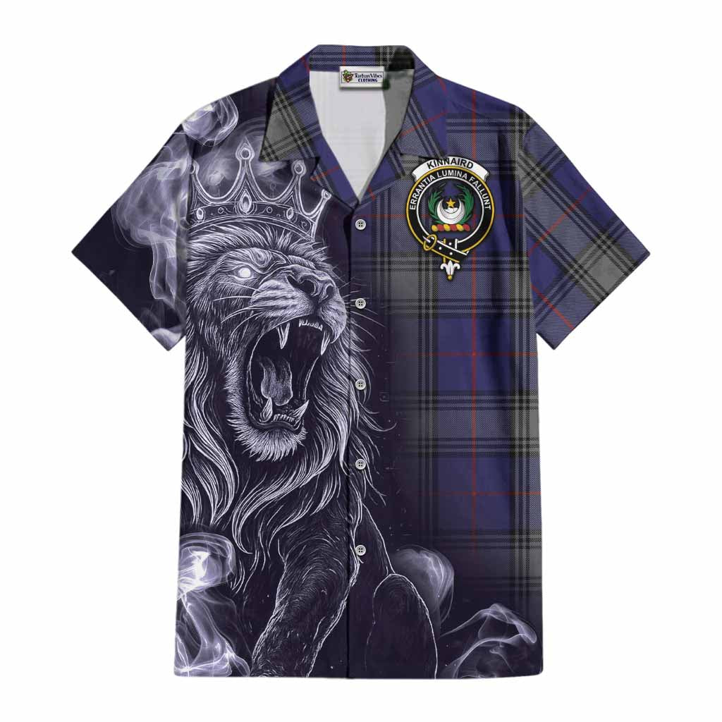 Kinnaird Tartan Cotton Hawaiian Shirt Roaring Lion Heritage