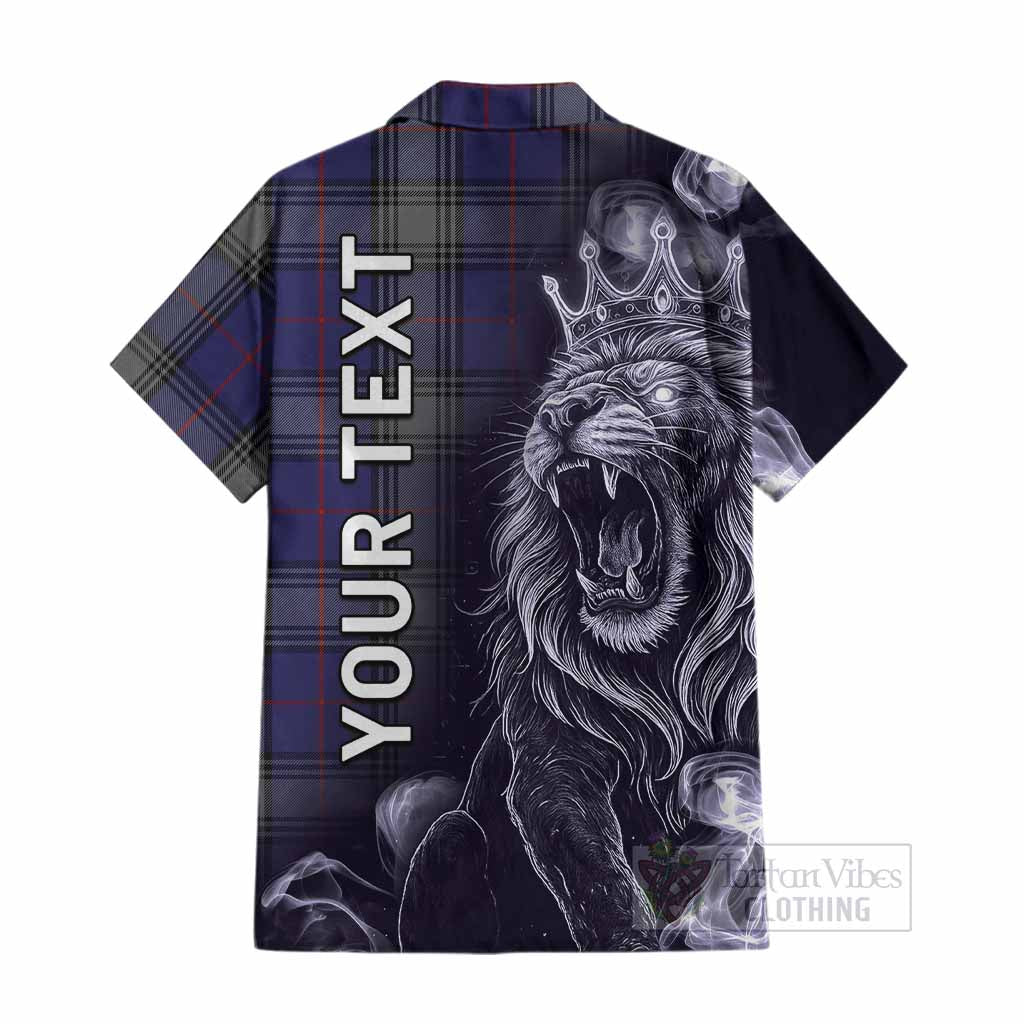 Kinnaird Tartan Cotton Hawaiian Shirt Roaring Lion Heritage