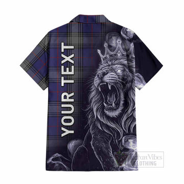 Kinnaird Tartan Cotton Hawaiian Shirt Roaring Lion Heritage