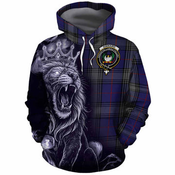 Kinnaird Tartan Cotton Hoodie Roaring Lion Heritage