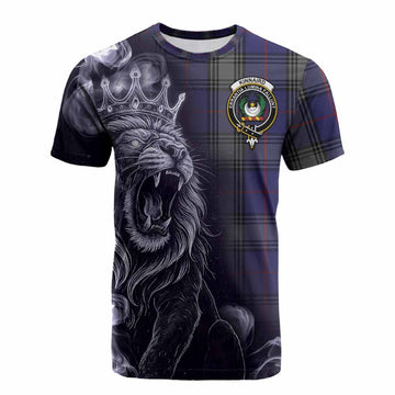 Kinnaird Tartan Cotton T-shirt Roaring Lion Heritage