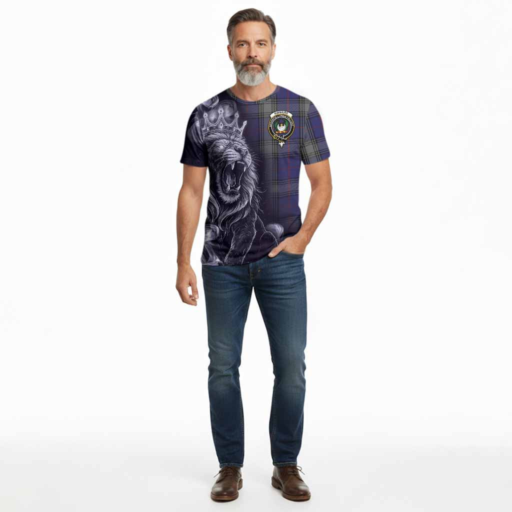Kinnaird Tartan Cotton T-shirt Roaring Lion Heritage