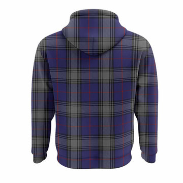 Kinnaird Tartan Crest Hoodie Ferocious Lion Style