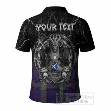 Kinnaird Tartan Crest Polo Shirt Celtic Odin's Raven Legacy