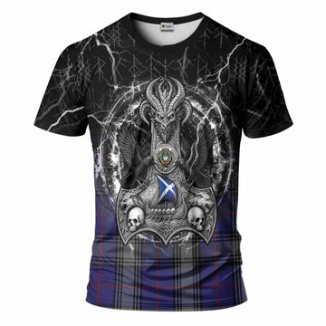 Kinnaird Tartan Crest T-Shirt Celtic Odin's Raven Legacy