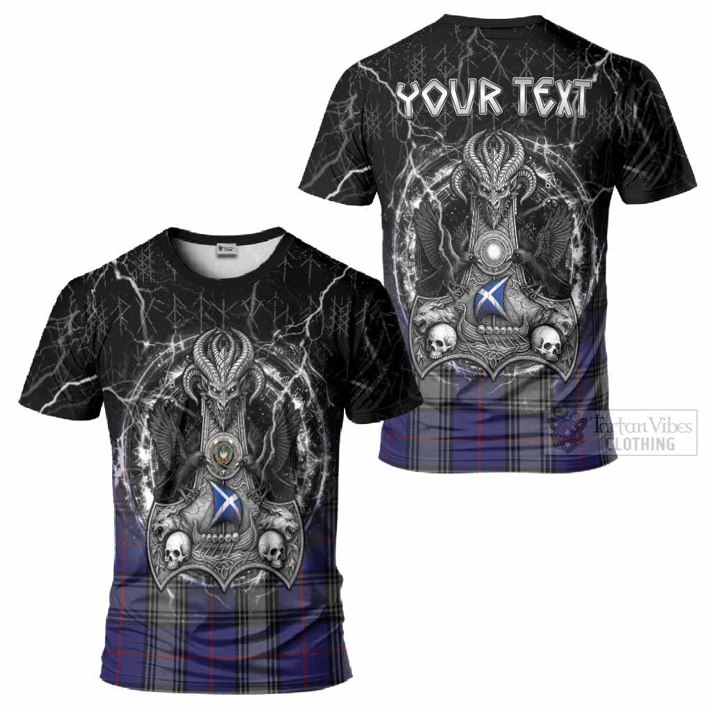 Kinnaird Tartan Crest T-Shirt Celtic Odin's Raven Legacy