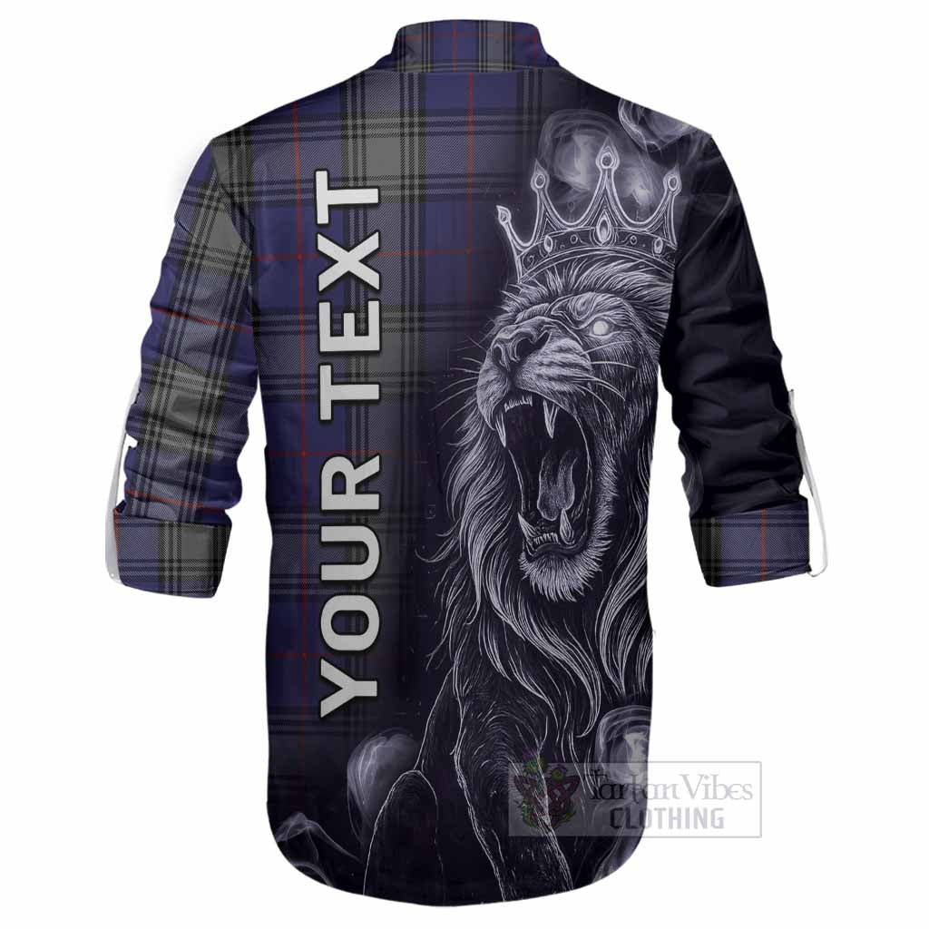 Kinnaird Tartan Ghillie Shirt Roaring Lion Heritage