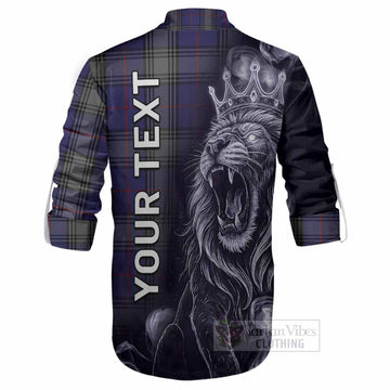 Kinnaird Tartan Ghillie Shirt Roaring Lion Heritage