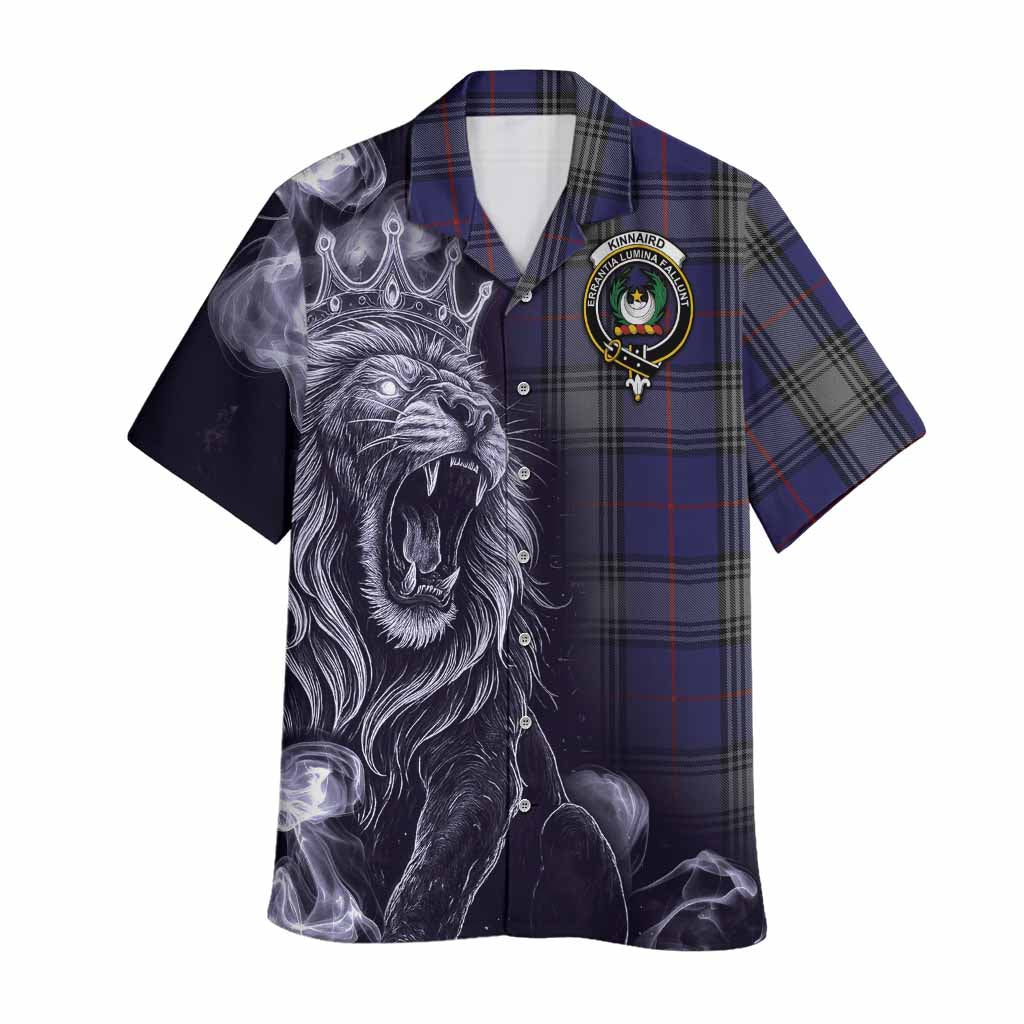 Kinnaird Tartan Hawaiian Shirt Roaring Lion Heritage