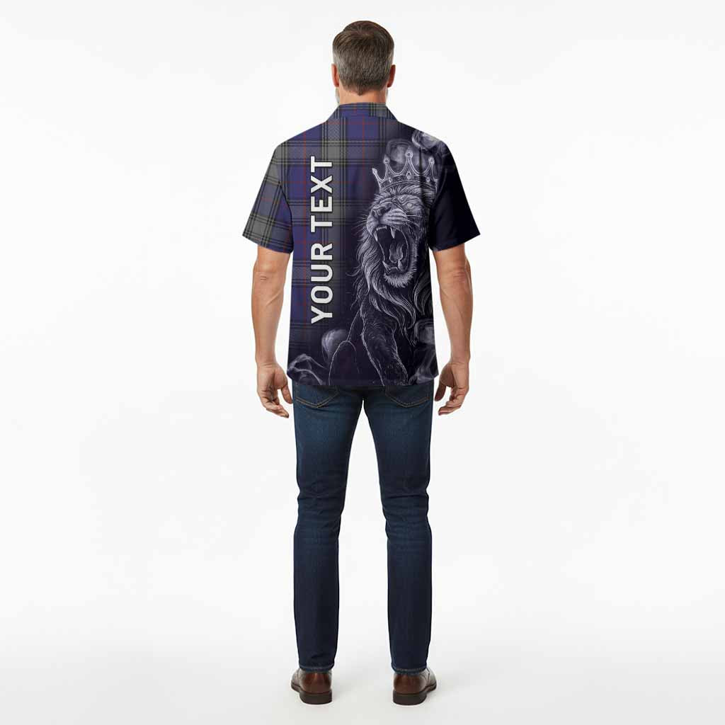 Kinnaird Tartan Hawaiian Shirt Roaring Lion Heritage