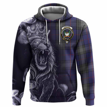 Kinnaird Tartan Hoodie Roaring Lion Heritage