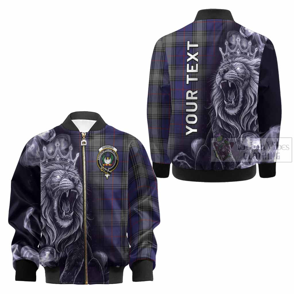Kinnaird Tartan Kid Bomber Jacket Roaring Lion Heritage