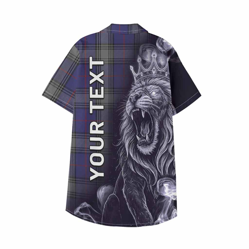 Kinnaird Tartan Kid Hawaiian Shirt Roaring Lion Heritage