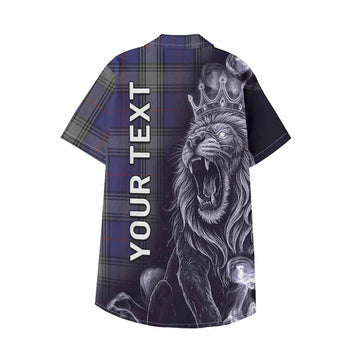 Kinnaird Tartan Kid Hawaiian Shirt Roaring Lion Heritage