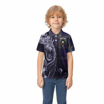 Kinnaird Tartan Kid Polo Shirt Roaring Lion Heritage
