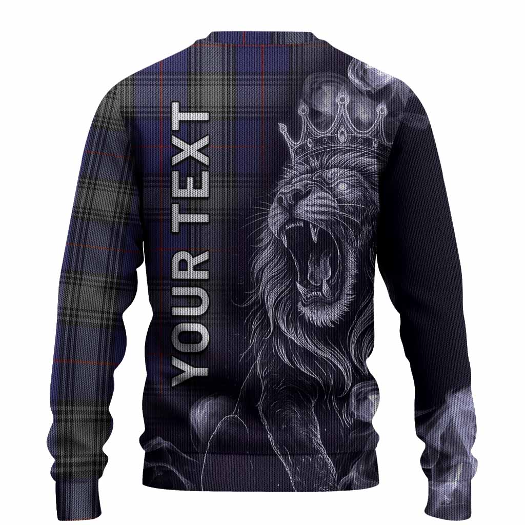 Kinnaird Tartan Knitted Sweater Roaring Lion Heritage