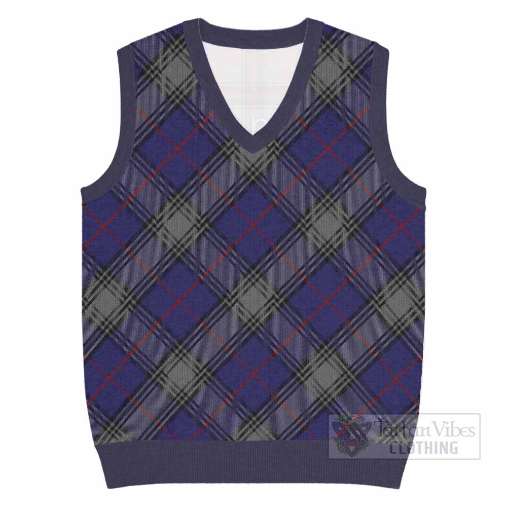 Kinnaird Tartan  Knitted V-Neck Vest Cross Style