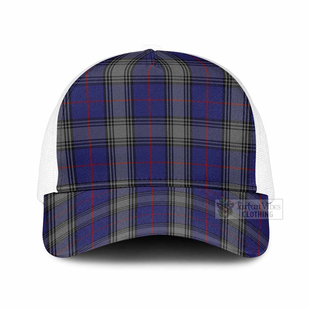 Kinnaird Tartan Mesh Trucker Cap One Size (Adjustable) White - Tartan Vibes Clothing