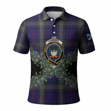 Kinnaird Tartan Polo Shirt Thistle Scottish Spirit